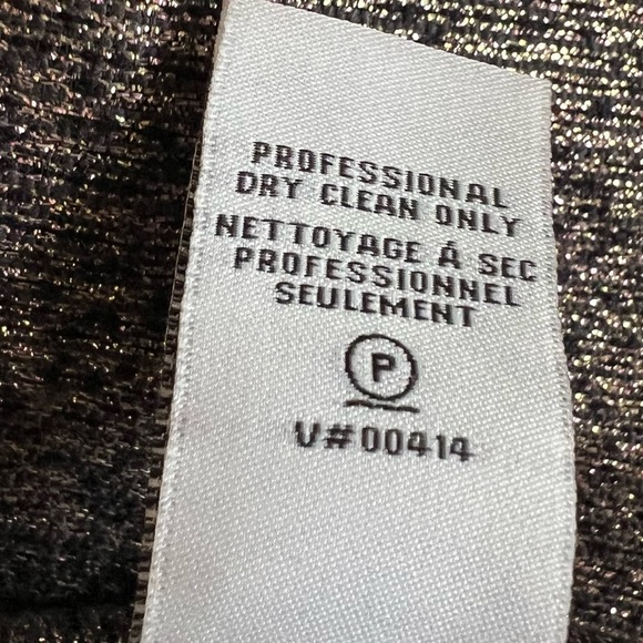 DIANE VON FURSTENBERG Yvette Metallic A-Line Dress Mini Sleeveless Size 6 DVF - Picture 13 of 14